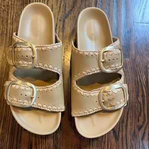 loeffler randall theo sandal bisque size 9